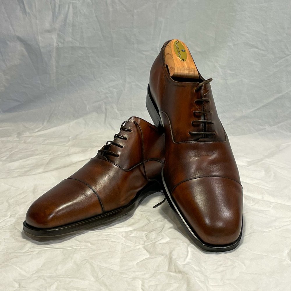 Salvatore Ferragamo Leather Lace Up